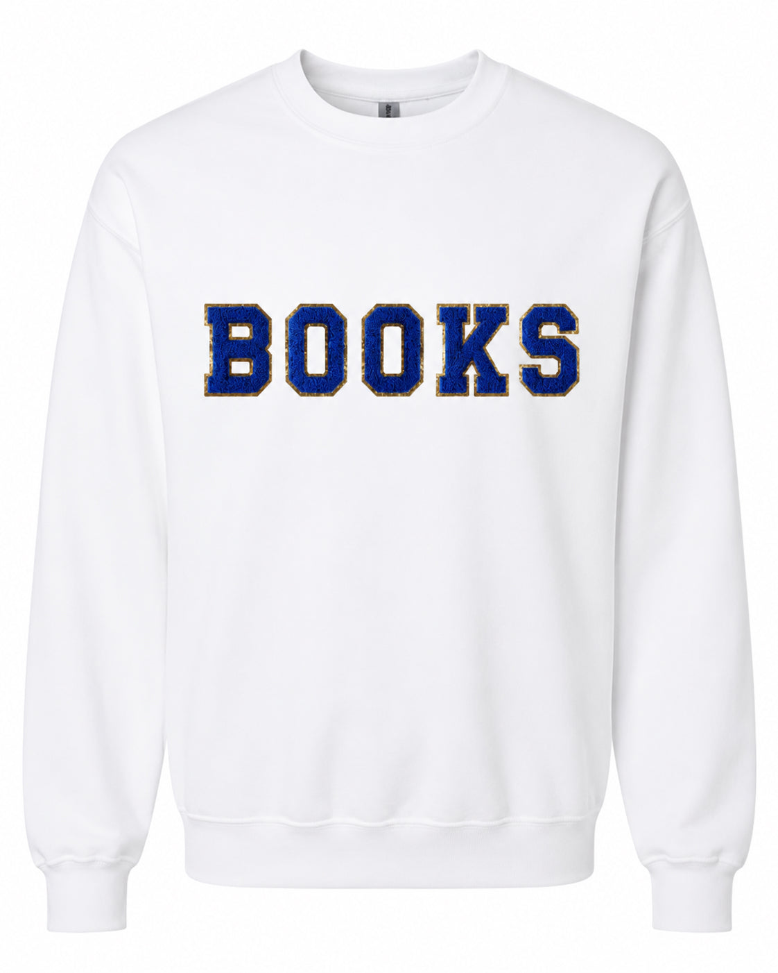 Chenille Crewneck Sweatshirt | Books