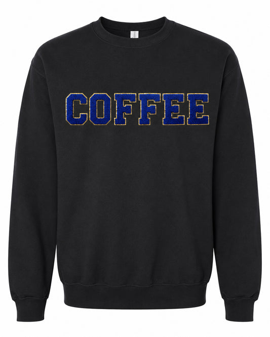 Chenille Crewneck Sweatshirt | Coffee