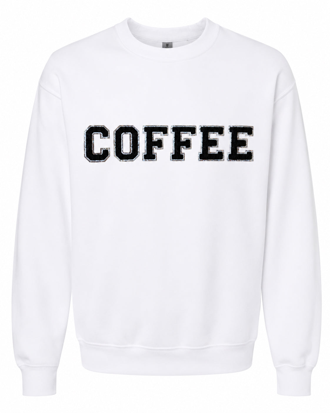 Chenille Crewneck Sweatshirt | Coffee
