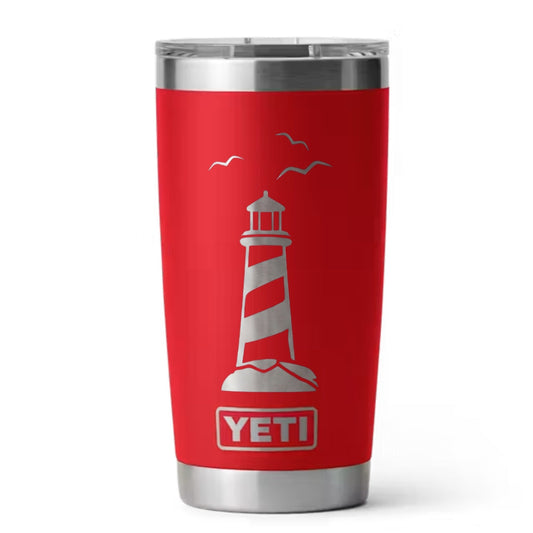 Laser Engraved 20 oz Yeti Tumbler
