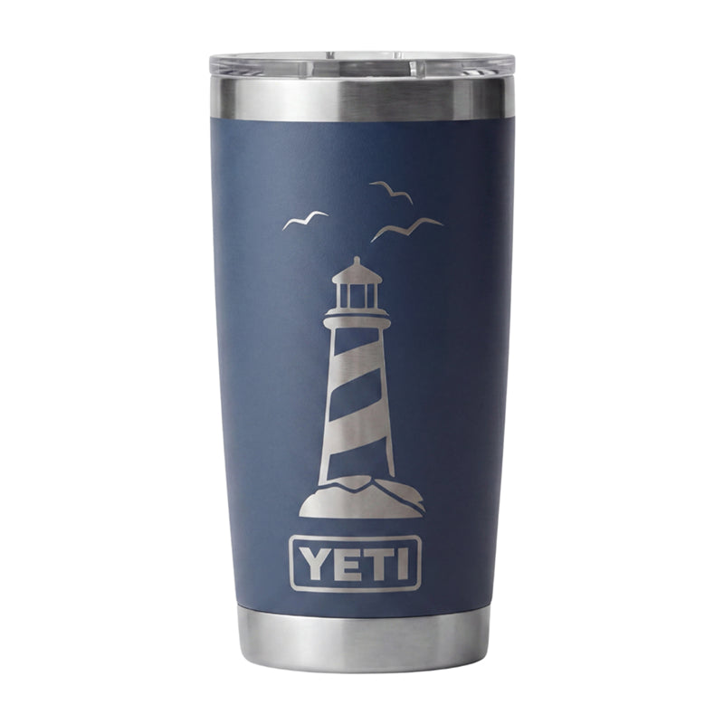 Laser Engraved 20 oz Yeti Tumbler