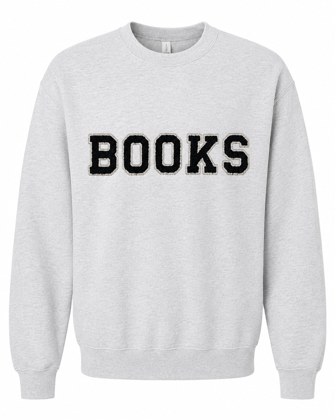 Chenille Crewneck Sweatshirt | Books