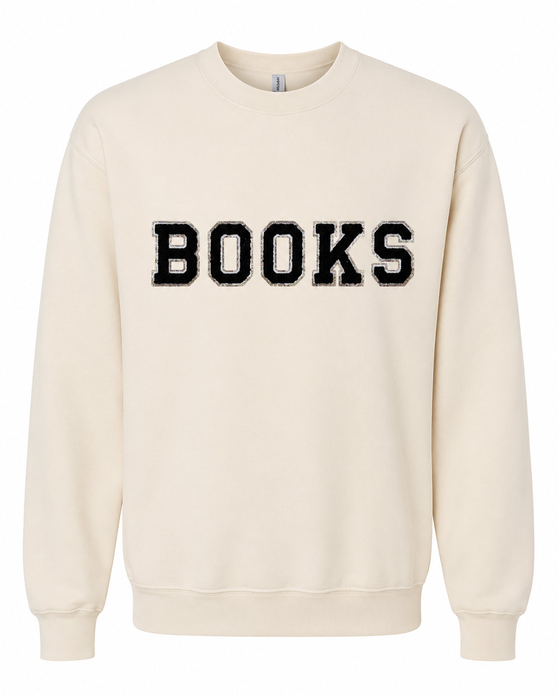Chenille Crewneck Sweatshirt | Books