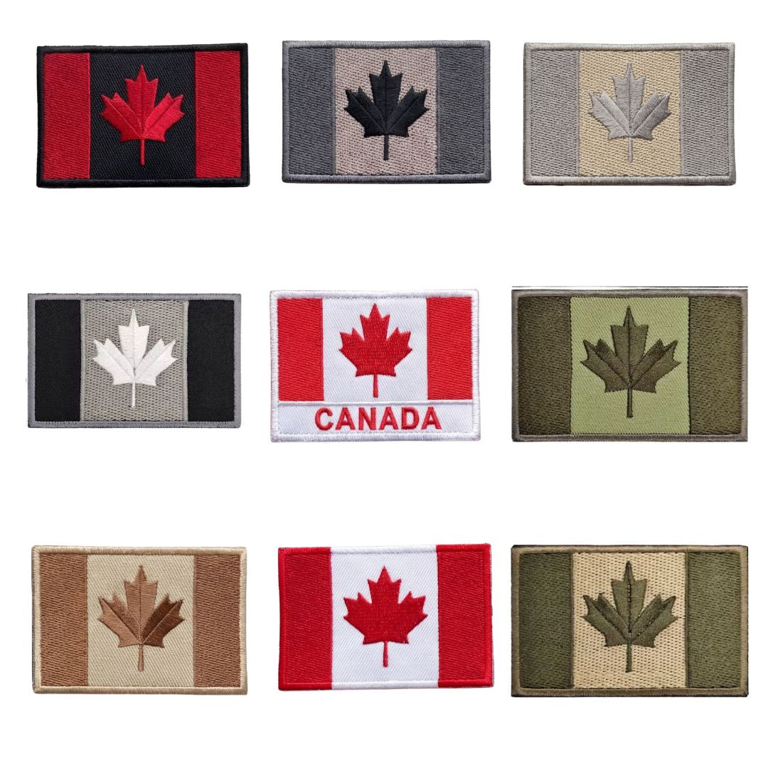 Assorted Canada Patches