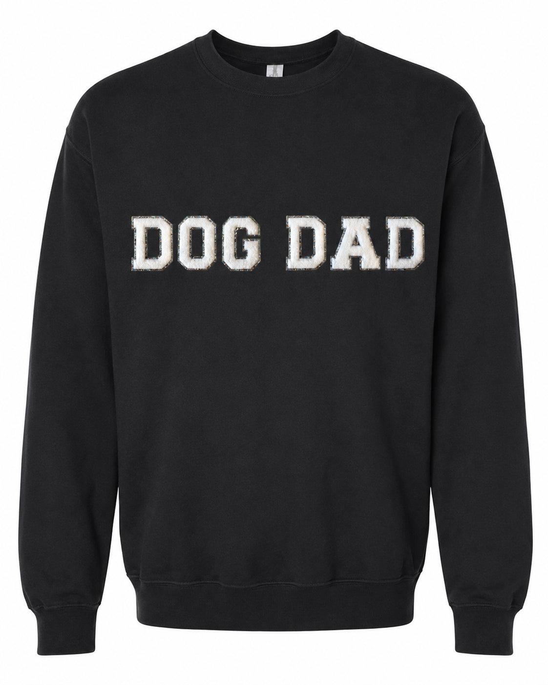 Chenille Crewneck Sweatshirt | Dog Dad