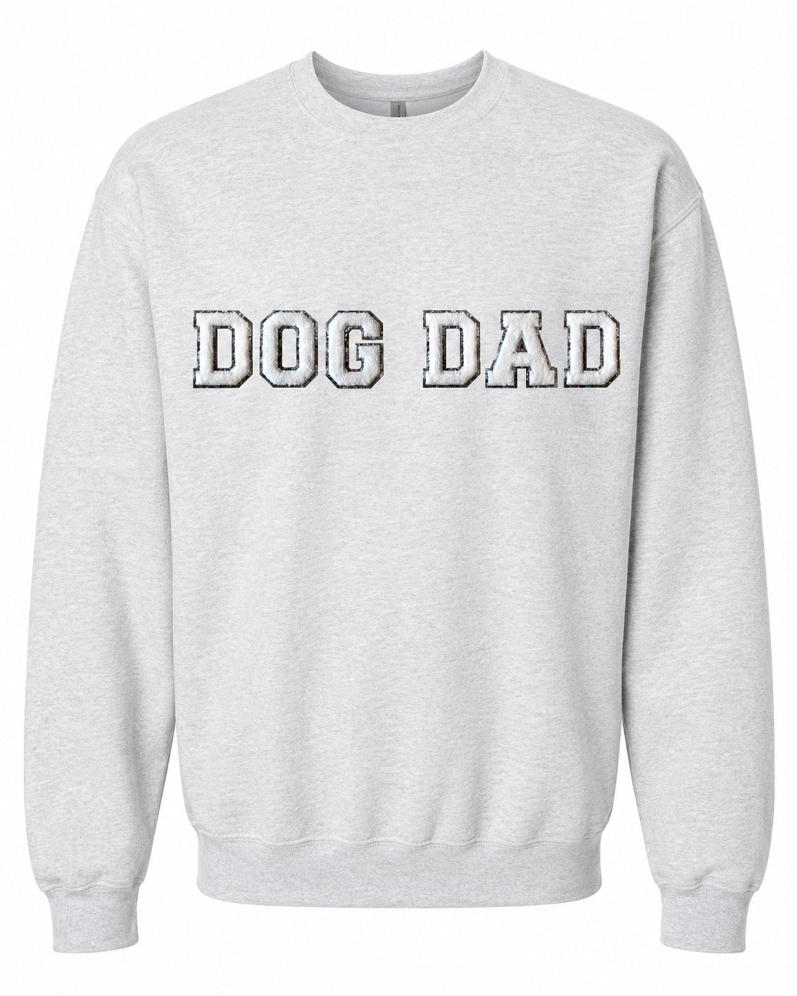 Chenille Crewneck Sweatshirt | Dog Dad