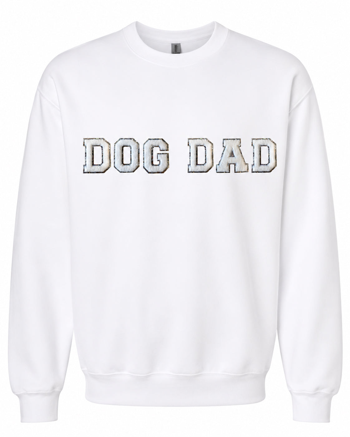 Chenille Crewneck Sweatshirt | Dog Dad