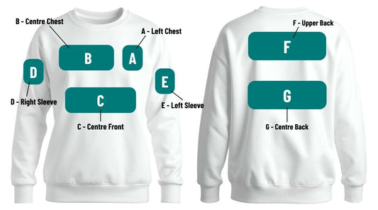 Crewneck Placement