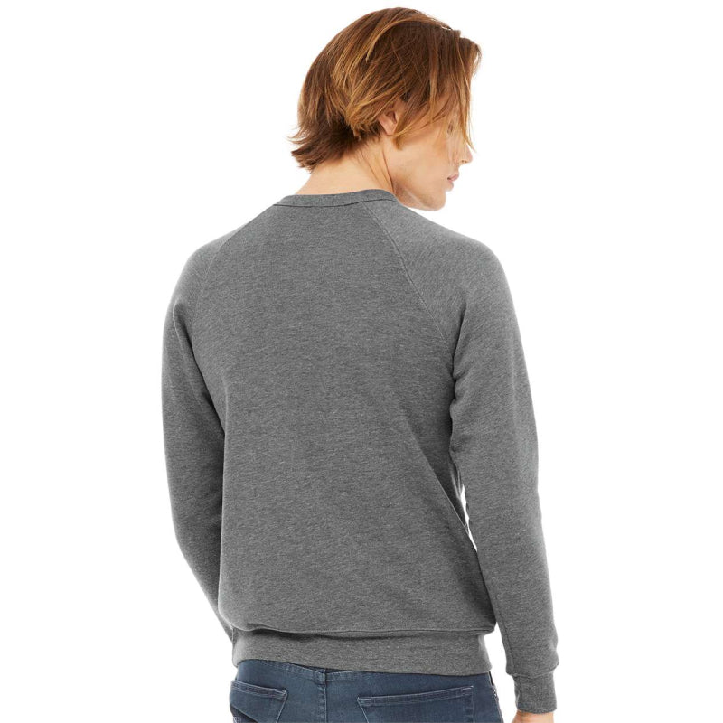 Ezeeteez Bella + Canvas Unisex Sponge Fleece Raglan Sweatshirt