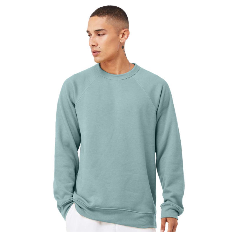Ezeeteez Bella + Canvas Unisex Sponge Fleece Raglan Sweatshirt