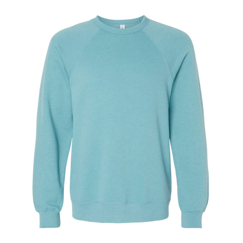 Ezeeteez Bella + Canvas Unisex Sponge Fleece Raglan Sweatshirt