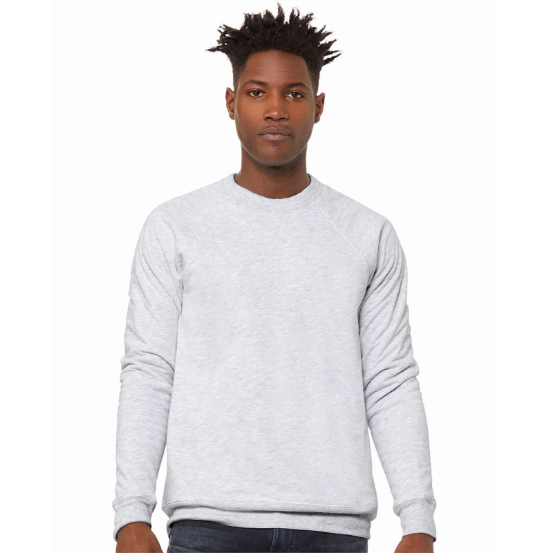 Ezeeteez Bella + Canvas Unisex Sponge Fleece Raglan Sweatshirt