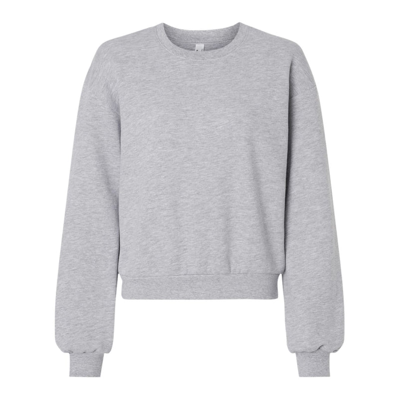 Ezeeteez American Apparel Women's ReFlex Fleece Crewneck Sweatshirt
