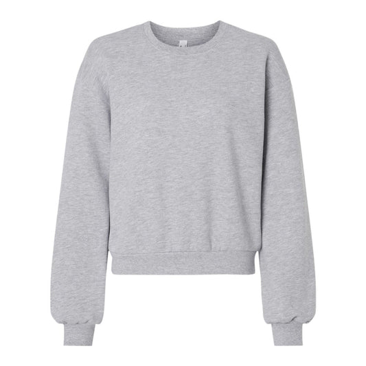 Ezeeteez American Apparel Women's ReFlex Fleece Crewneck Sweatshirt
