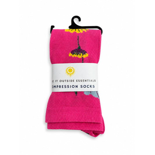 Take It Outside Essentials Bright Compression Socks