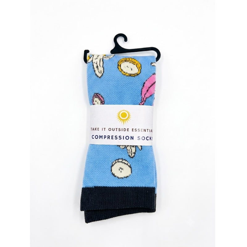 Take It Outside Essentials Bright Compression Socks