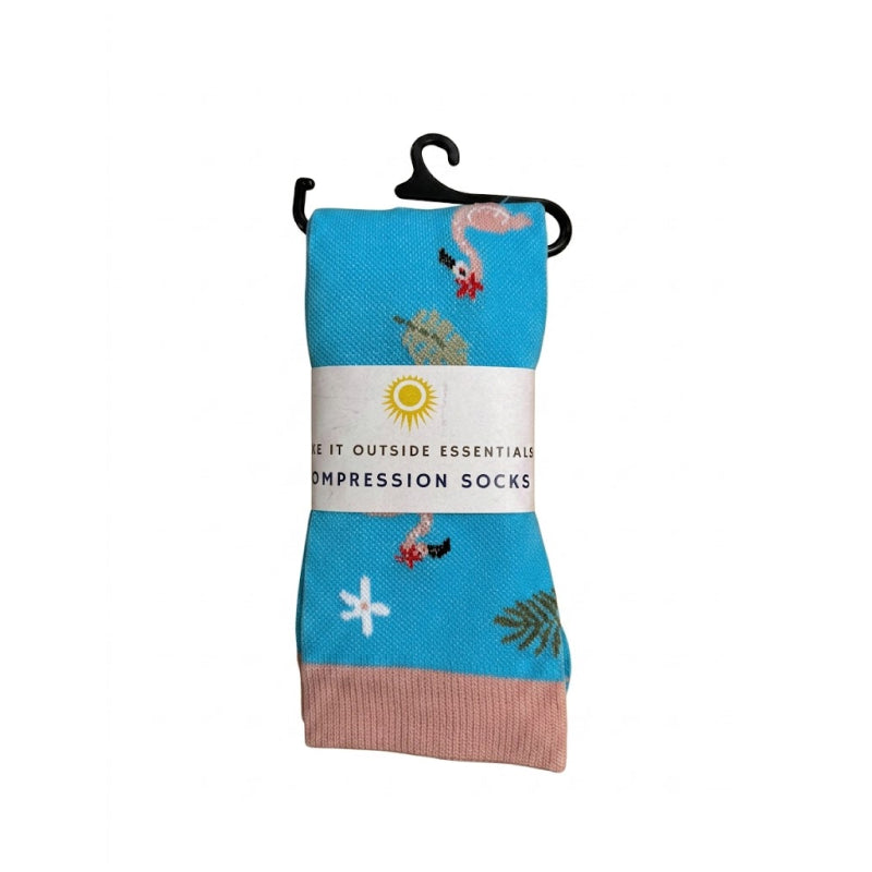 Take It Outside Essentials Bright Compression Socks