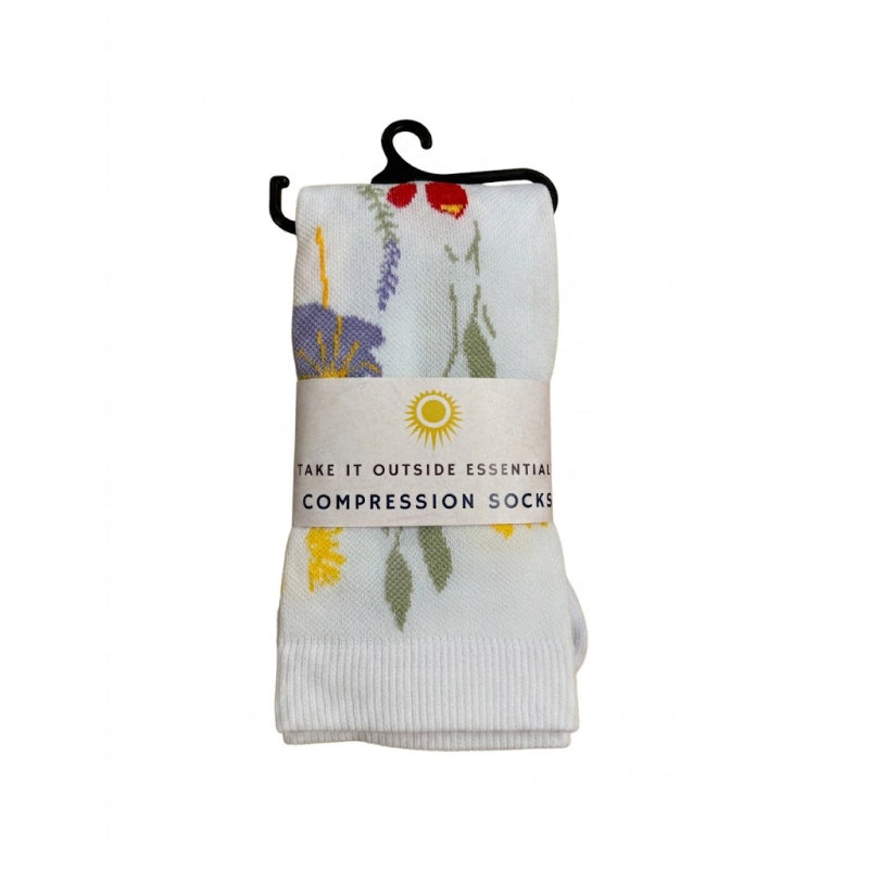Take It Outside Essentials Bright Compression Socks