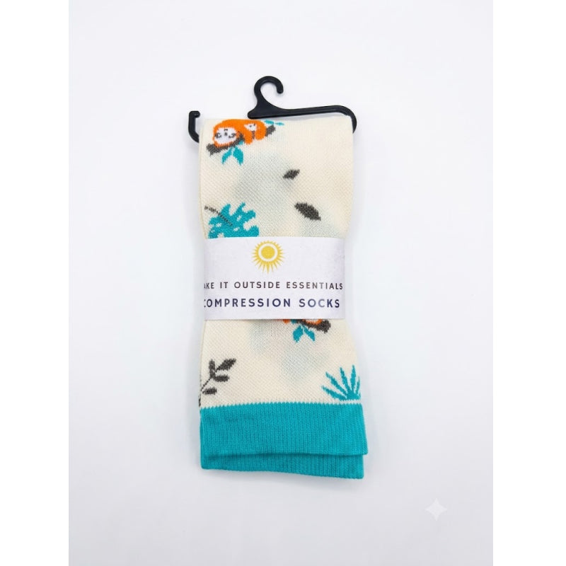 Take It Outside Essentials Bright Compression Socks
