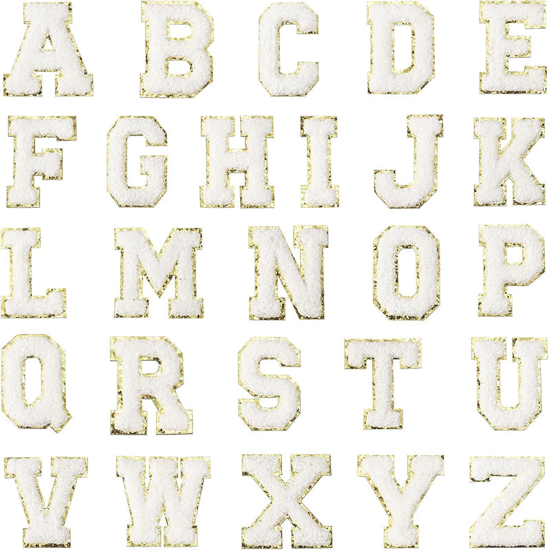 Chenille Letter Patches