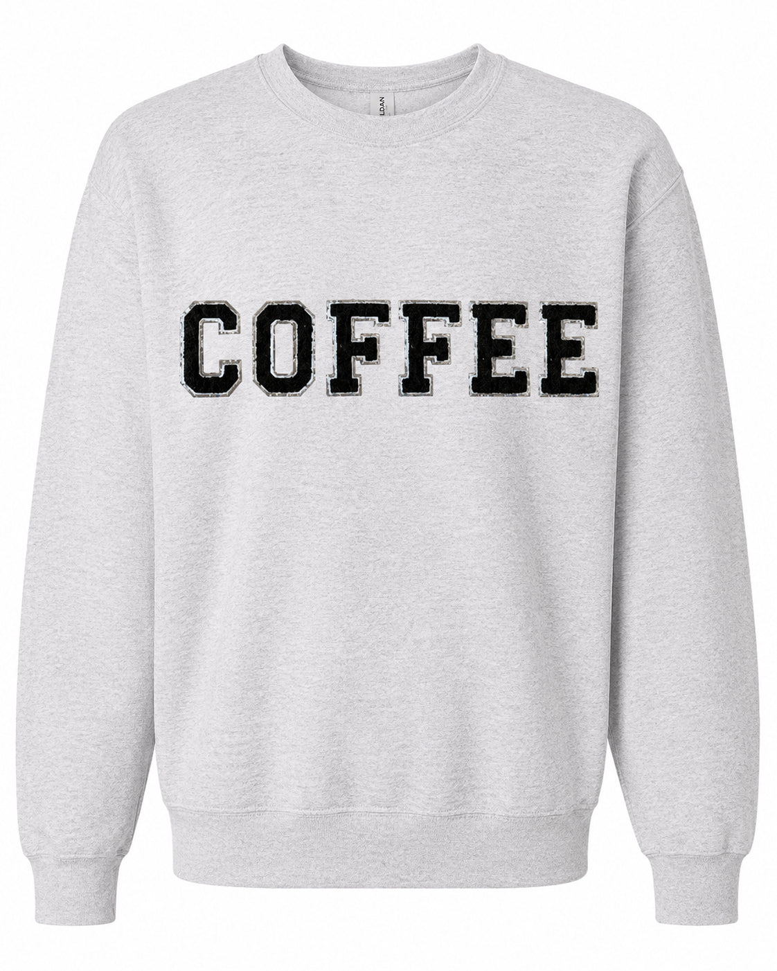 Chenille Crewneck Sweatshirt | Coffee