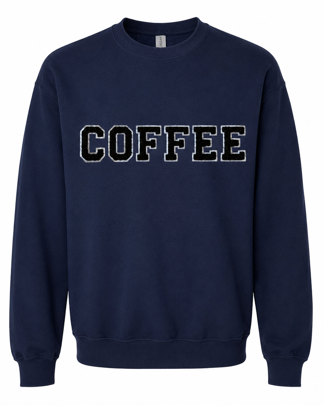 Chenille Crewneck Sweatshirt | Coffee