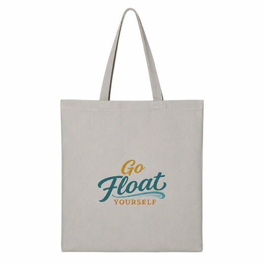 Coastal Market Canvas Tote Bag | Go Float Yourself