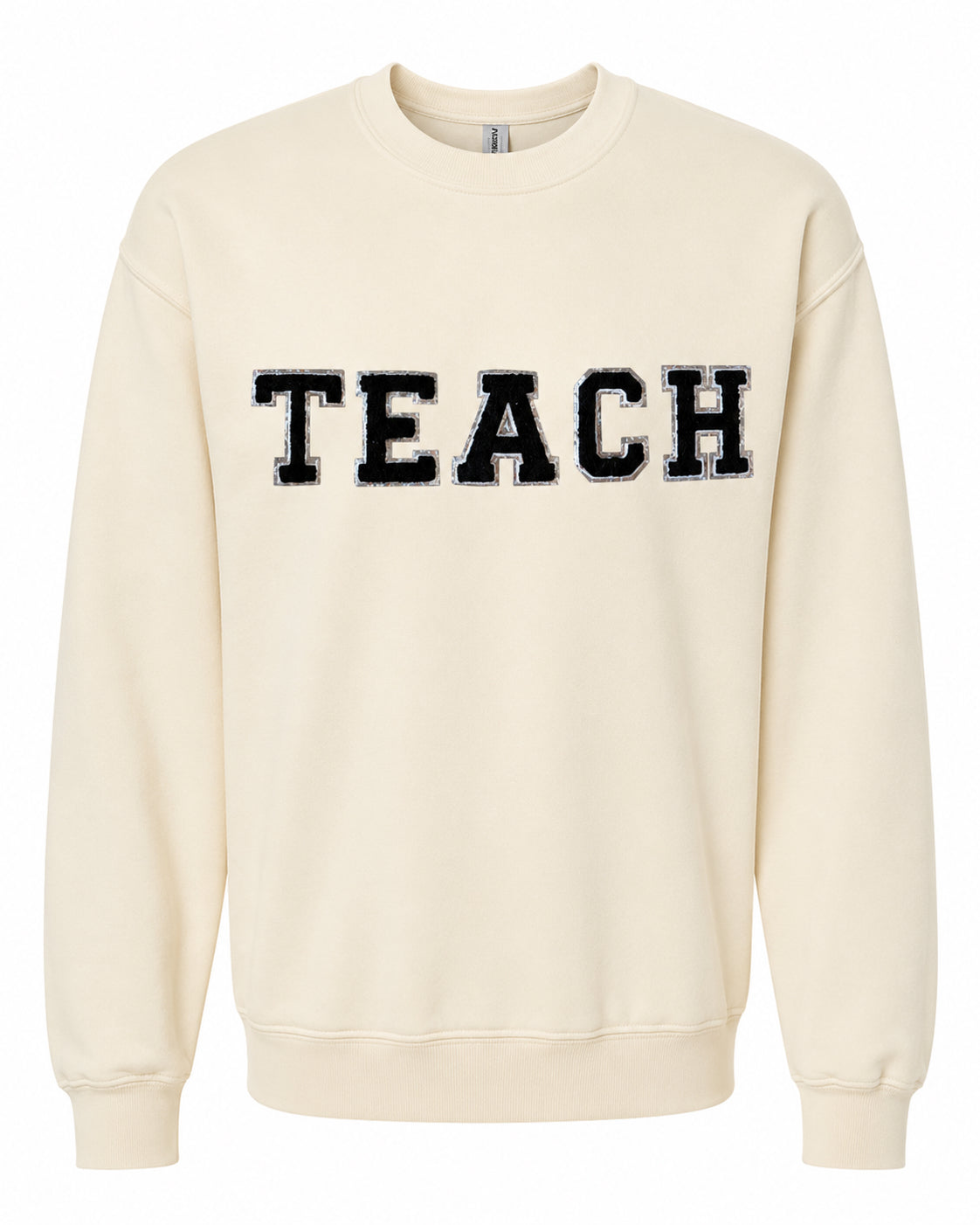 Chenille Crewneck Sweatshirt | Teach