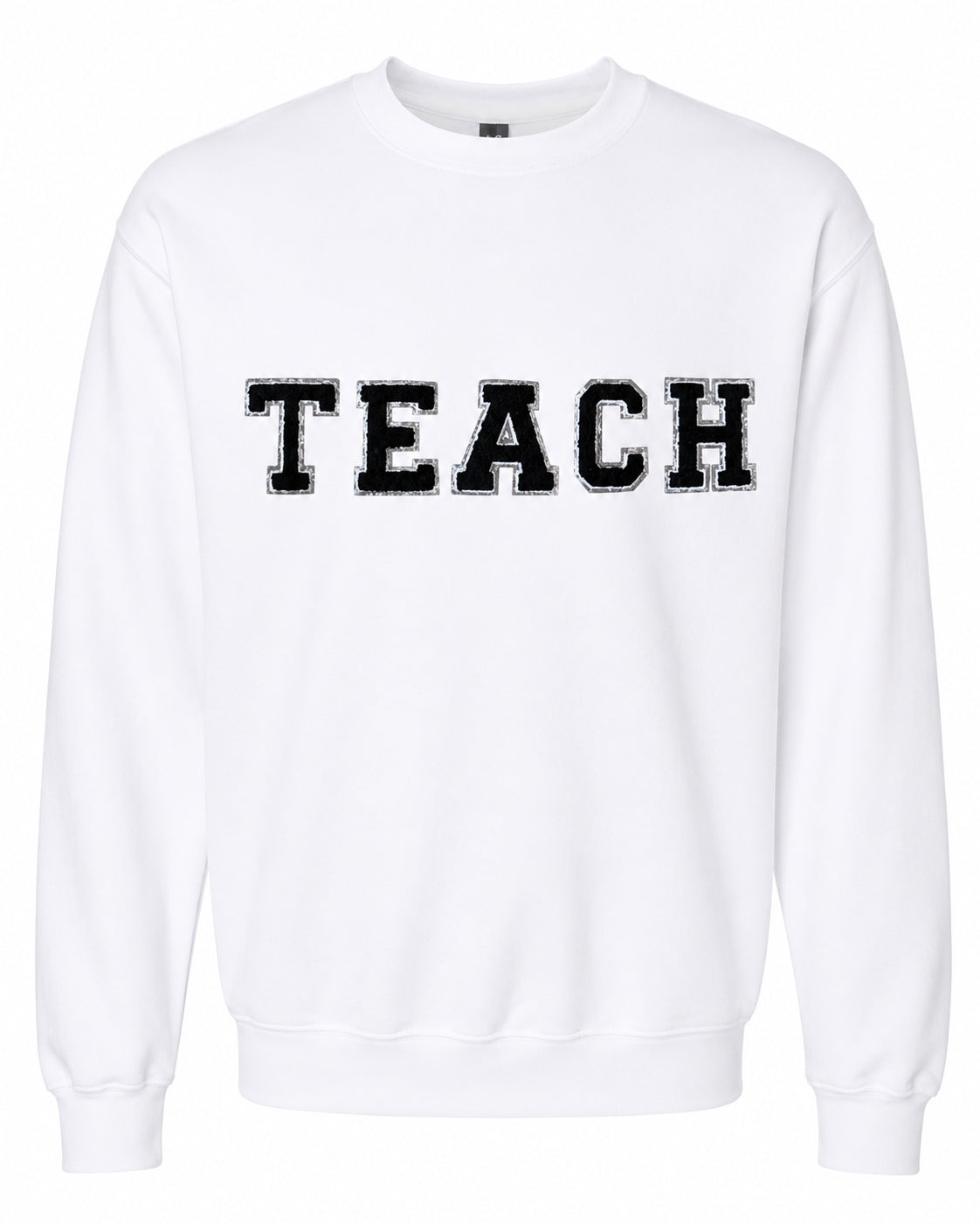 Chenille Crewneck Sweatshirt | Teach