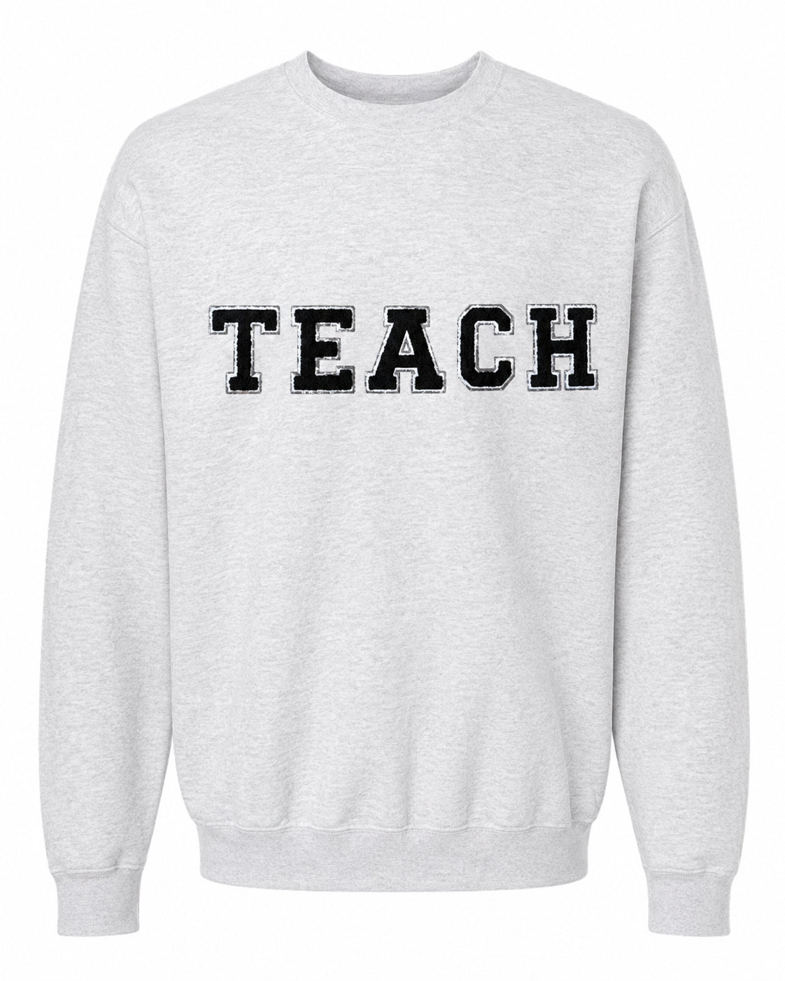 Chenille Crewneck Sweatshirt | Teach
