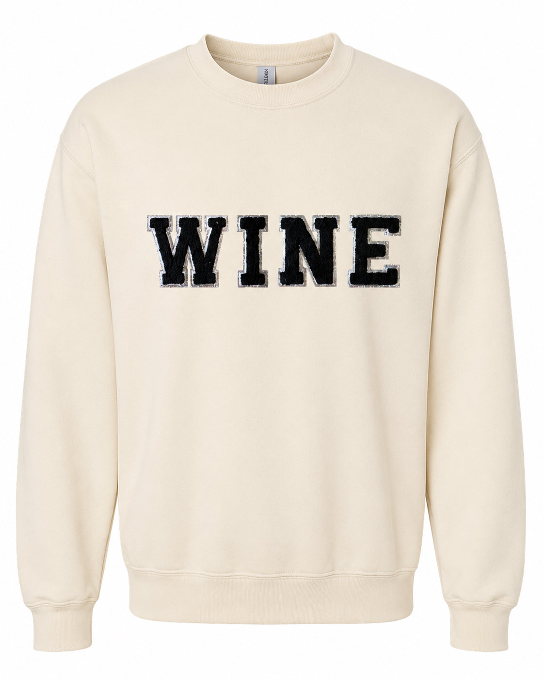 Chenille Crewneck Sweatshirt | Wine