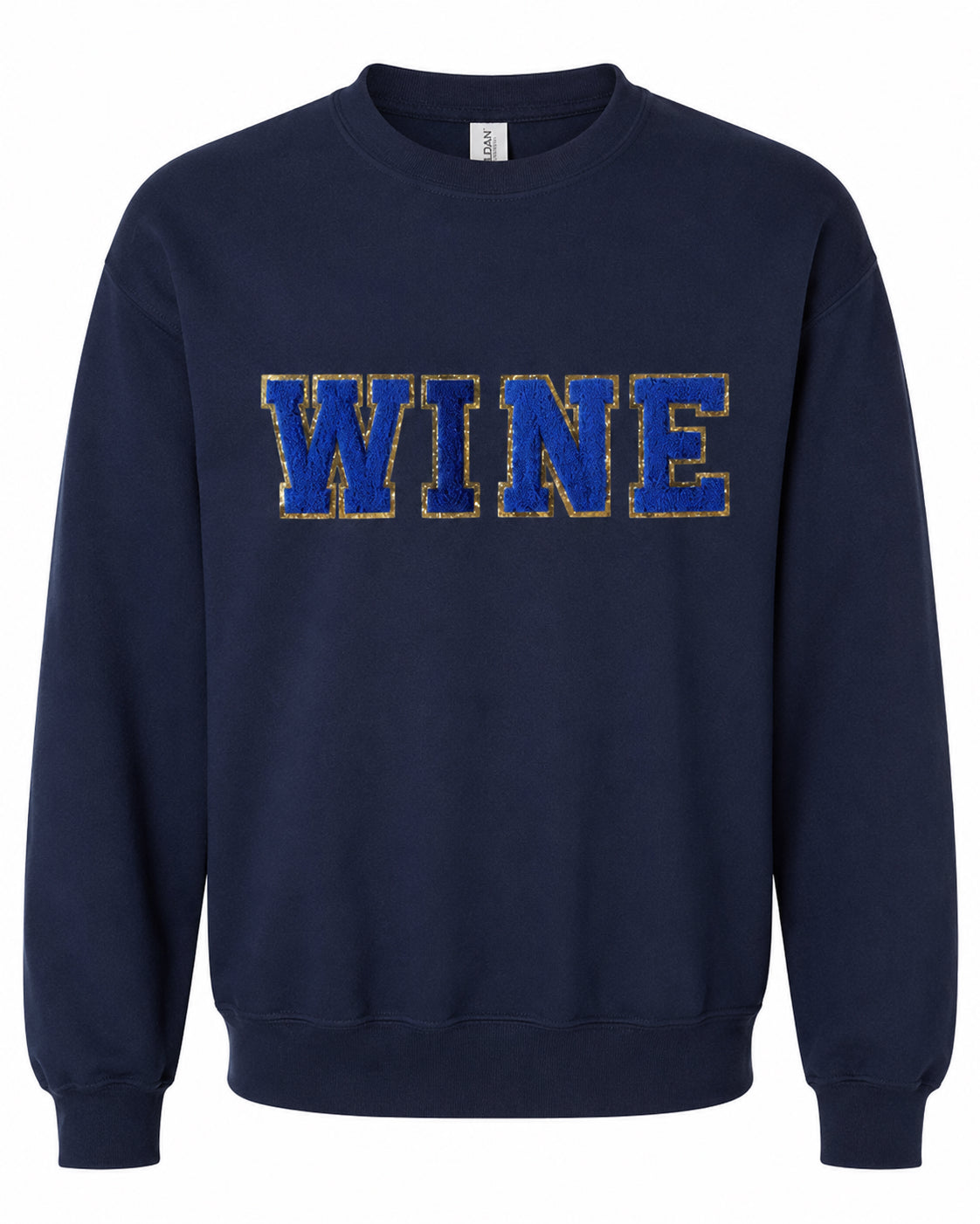 Chenille Crewneck Sweatshirt | Wine